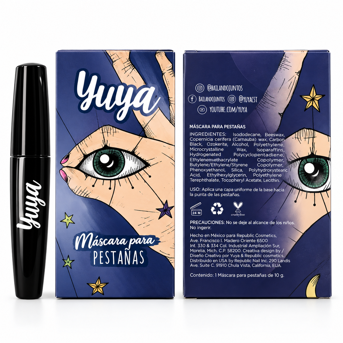 Máscara de Pestañas Yuya Negra
