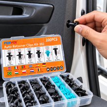 Kit de 100 Clips Retenedores para Auto 382