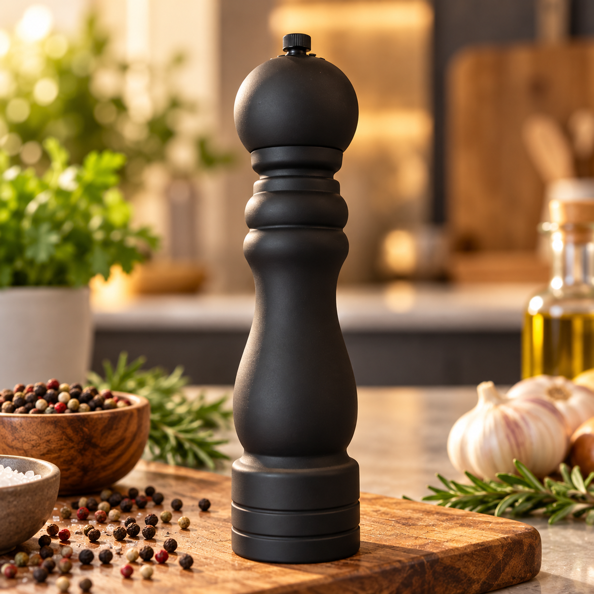 Molinillo de Madera Blackbull Company Negro Mate