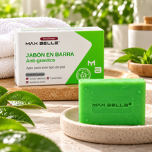 Jabón en Barra Max Belle  Anti-Granitos  para Rostro y Cuerpo