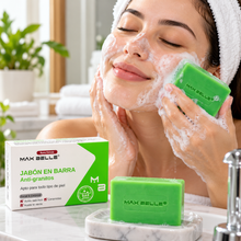 Jabón en Barra Max Belle  Anti-Granitos  para Rostro y Cuerpo