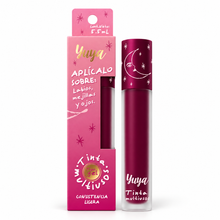 Tinta Multiuso Yuya Lila Luna para Labios, Mejillas y Ojos