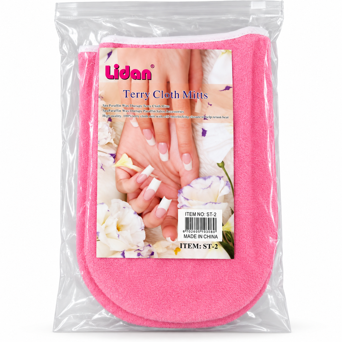 Guante para Parafina ST-2 Rosado