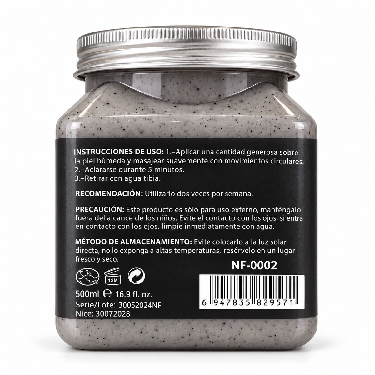Exfoliante de Carbón Facial y Corporal
