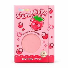 Papel Absorbente Facial Karité Strawberry Blotting Paper