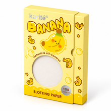 Papel Absorbente Facial Karité Banana Blotting Paper