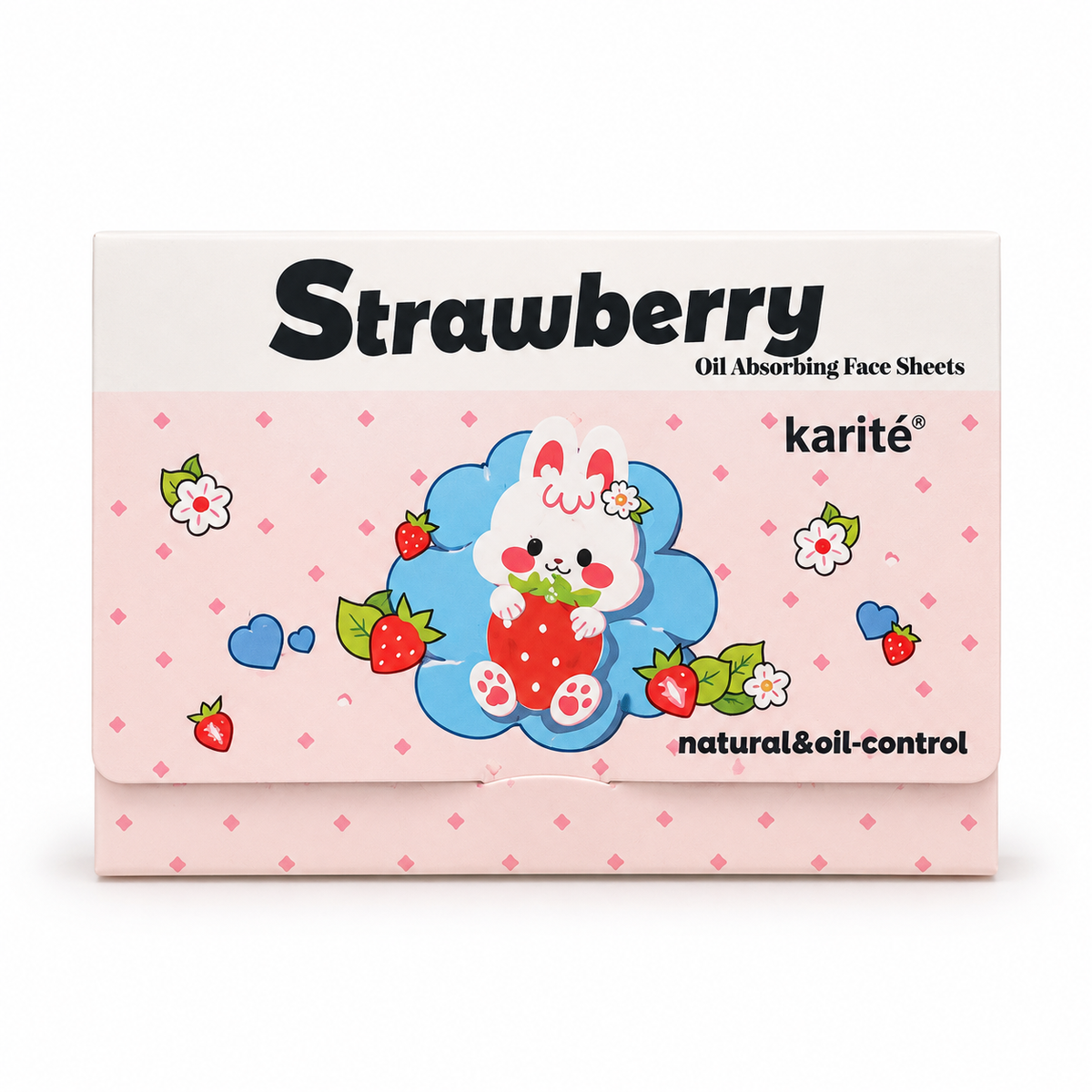 Papel Absorbente Facial Karité Strawberry Blotting Paper