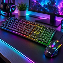 Kit Teclado y Mouse Gamer con Cable Weibo WB-555