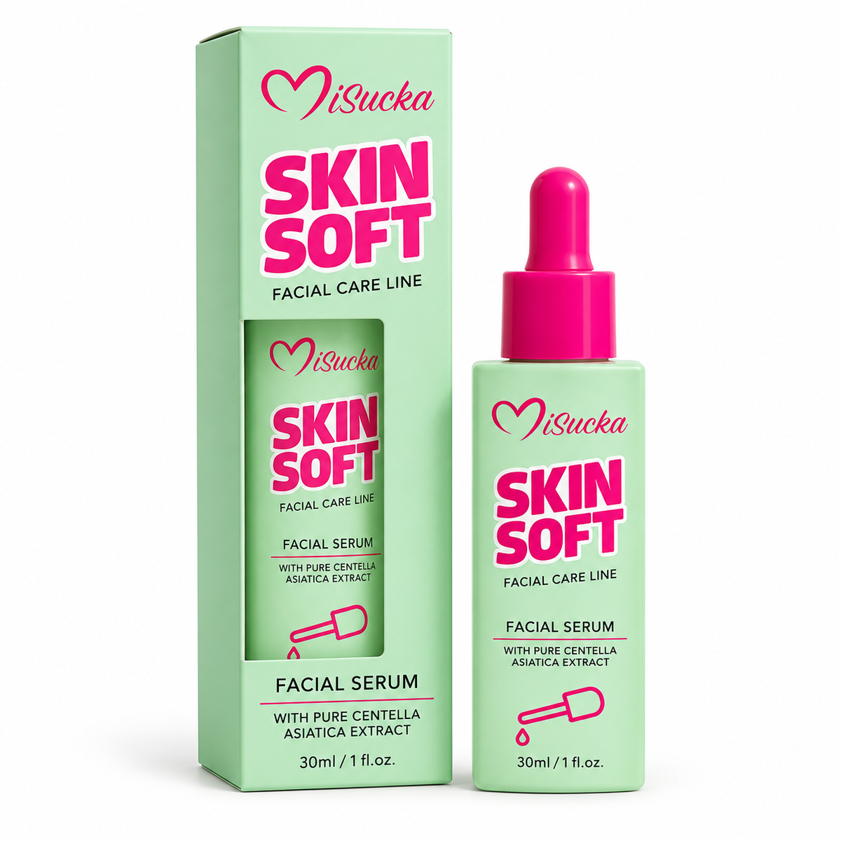 Sérum Facial Skin Soft con Centella Asiática 30 ml – Misucka