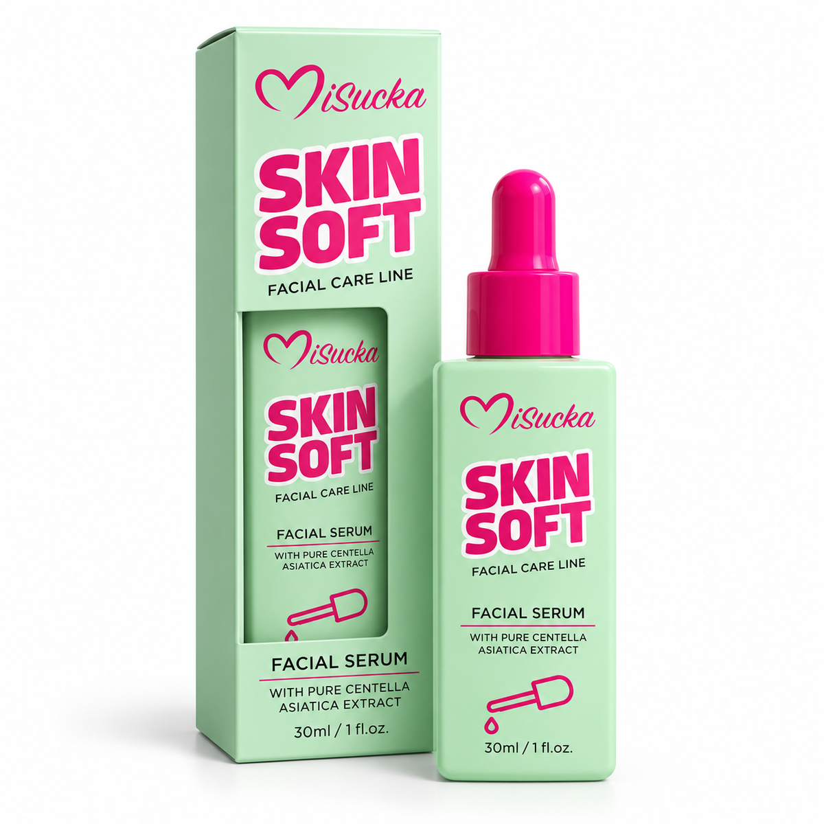 Sérum Facial Skin Soft con Centella Asiática 30 ml – Misucka