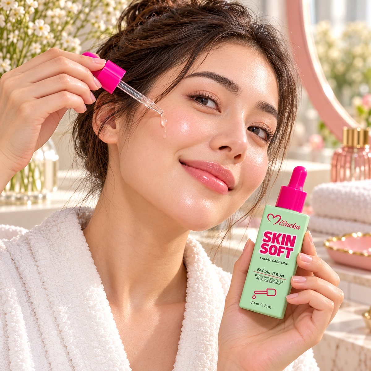 Sérum Facial Skin Soft con Centella Asiática 30 ml – Misucka