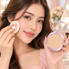 Polvo Compacto Kiss Beauty Sky Matte Super Cover Tono 03