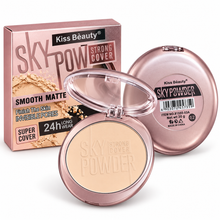Polvo Compacto Kiss Beauty Sky Matte Super Cover Tono 02