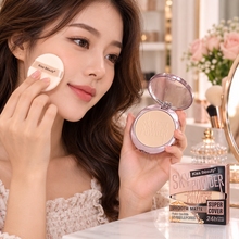 Polvo Compacto Kiss Beauty Sky Matte Super Cover Tono 02