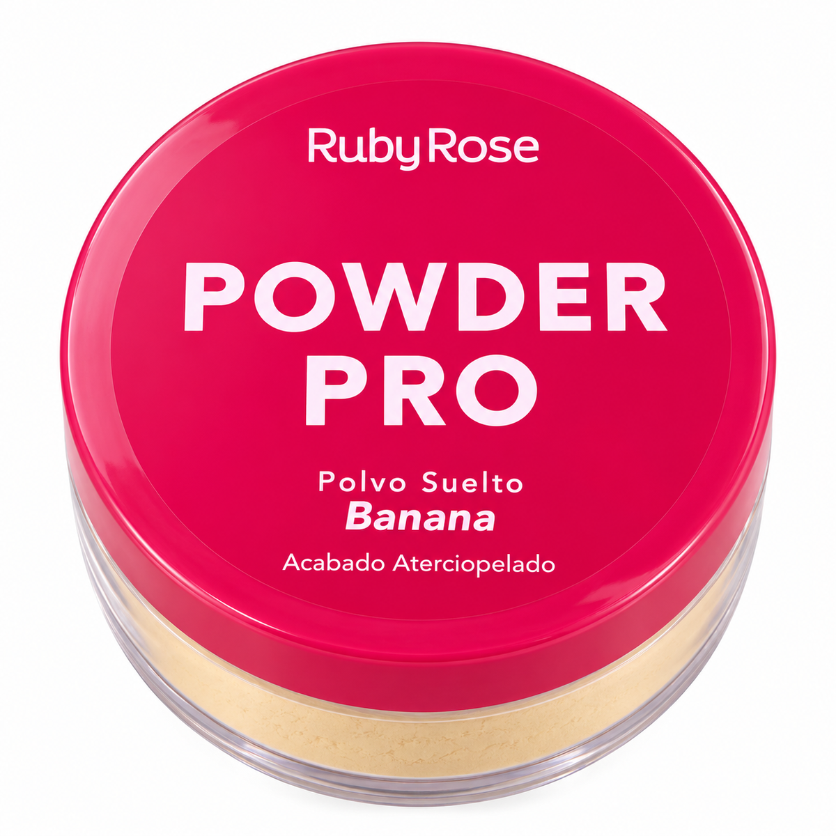 Polvo Suelto Ruby Rose Powder Pro Banana Aterciopelado