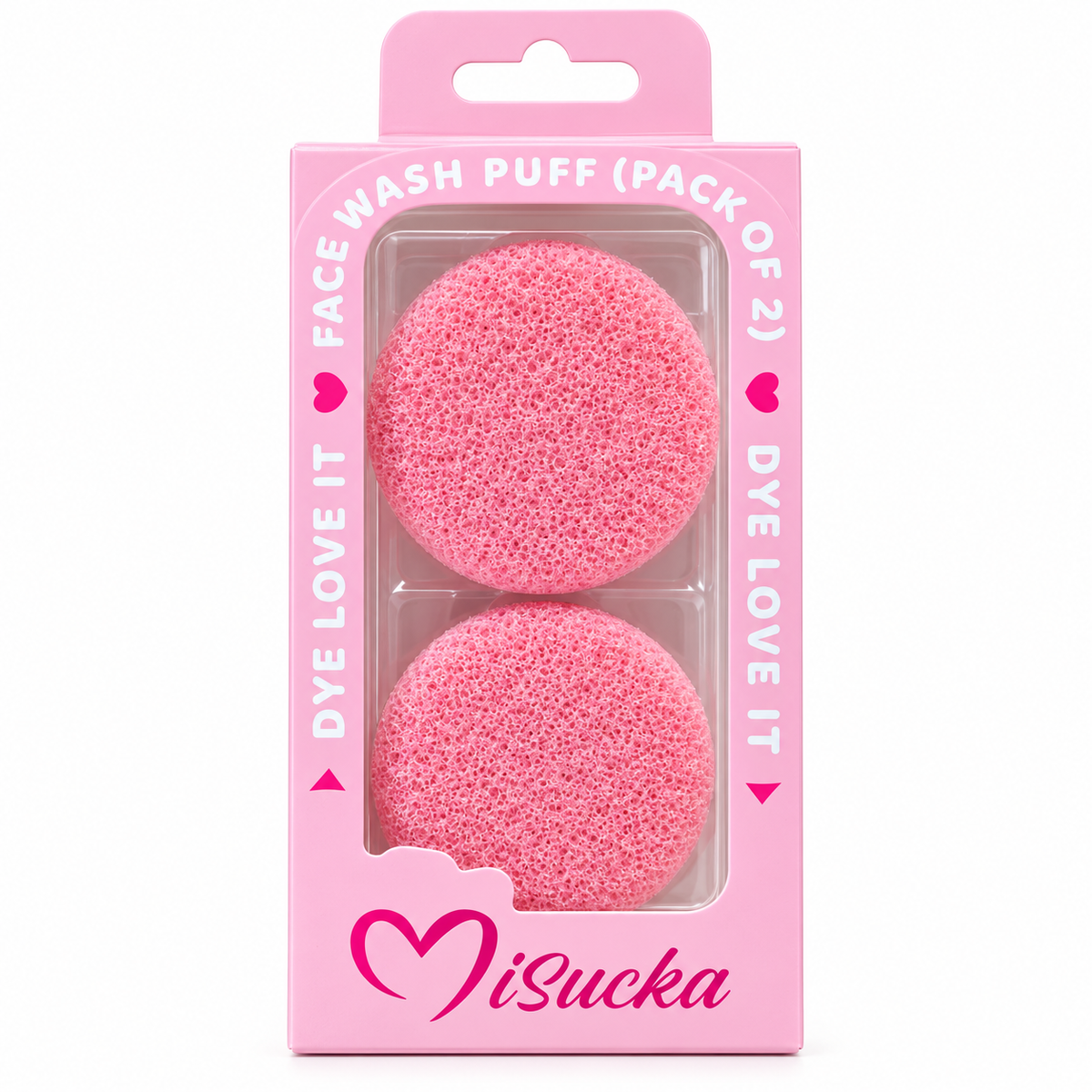 Set de 2 Esponjas Faciales Misucka Face Wash Puff