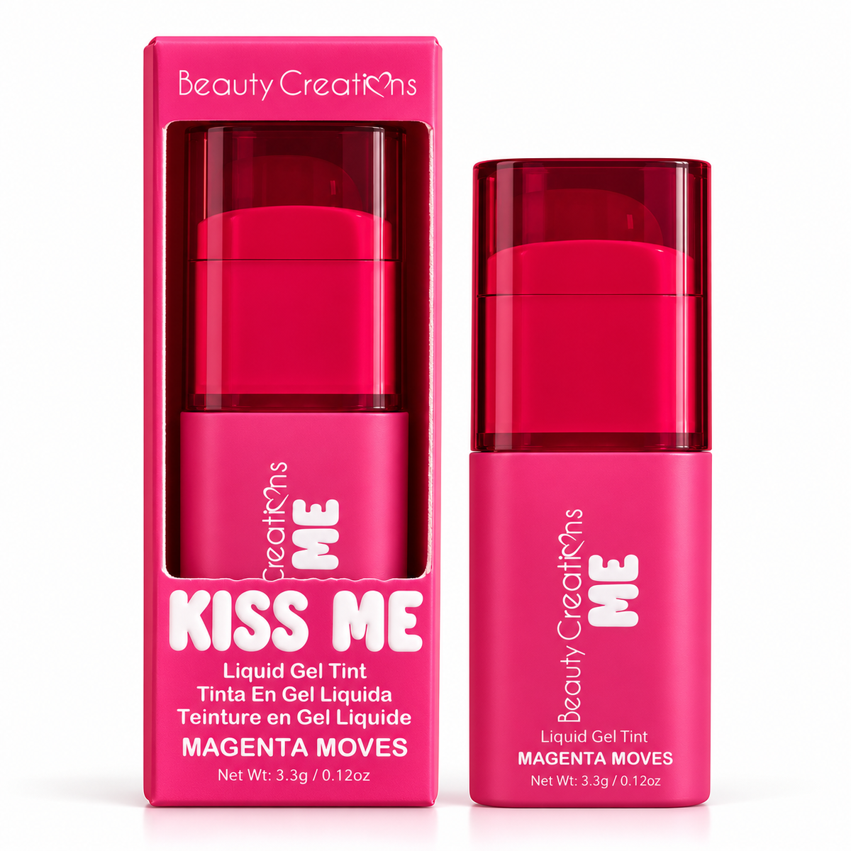 Tinta Labial Beauty Creations Kiss Me Magenta Moves