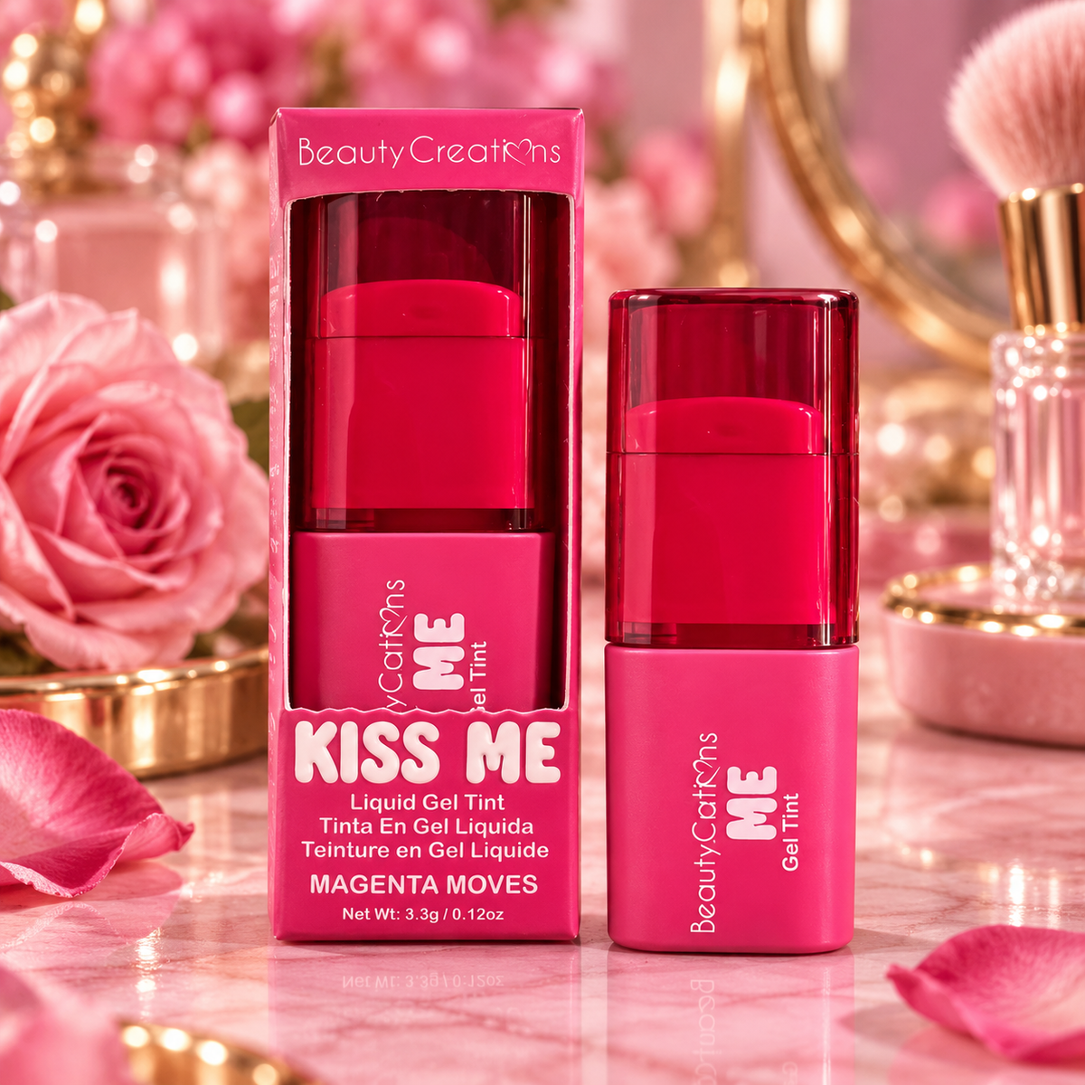 Tinta Labial Beauty Creations Kiss Me Magenta Moves
