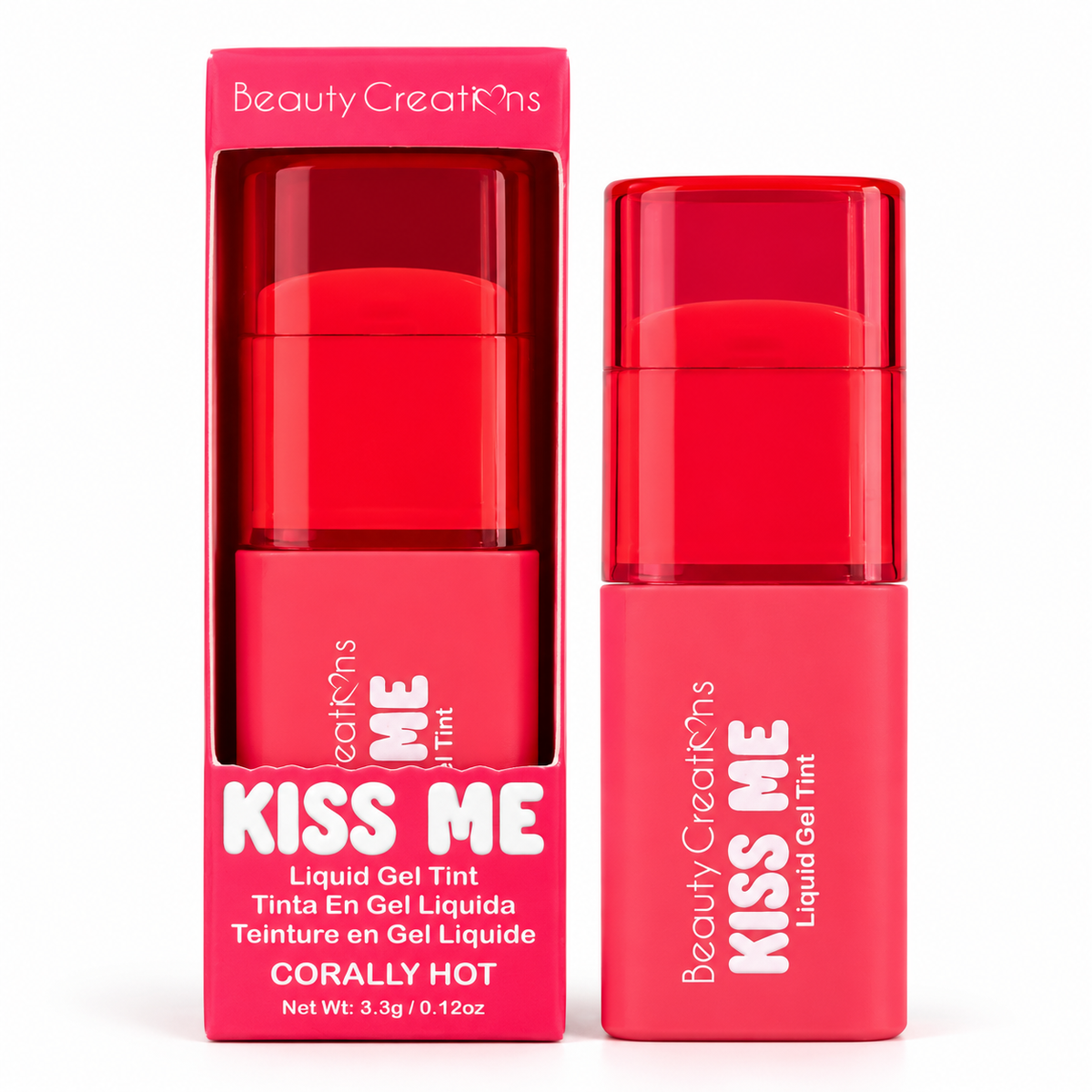 Tinta Labial Beauty Creations Kiss Me Corally Hot