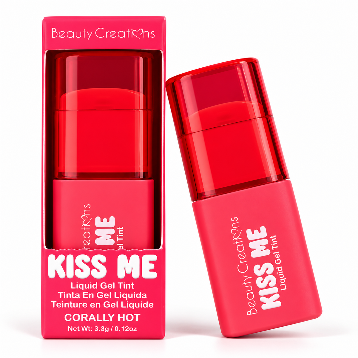 Tinta Labial Beauty Creations Kiss Me Corally Hot