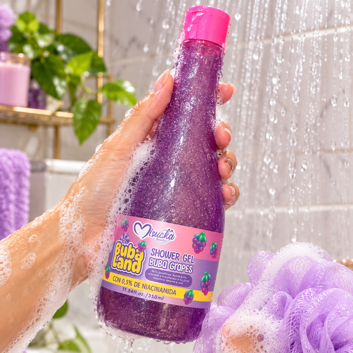 Gel de Ducha Misucka Buba Land Buba Grapes