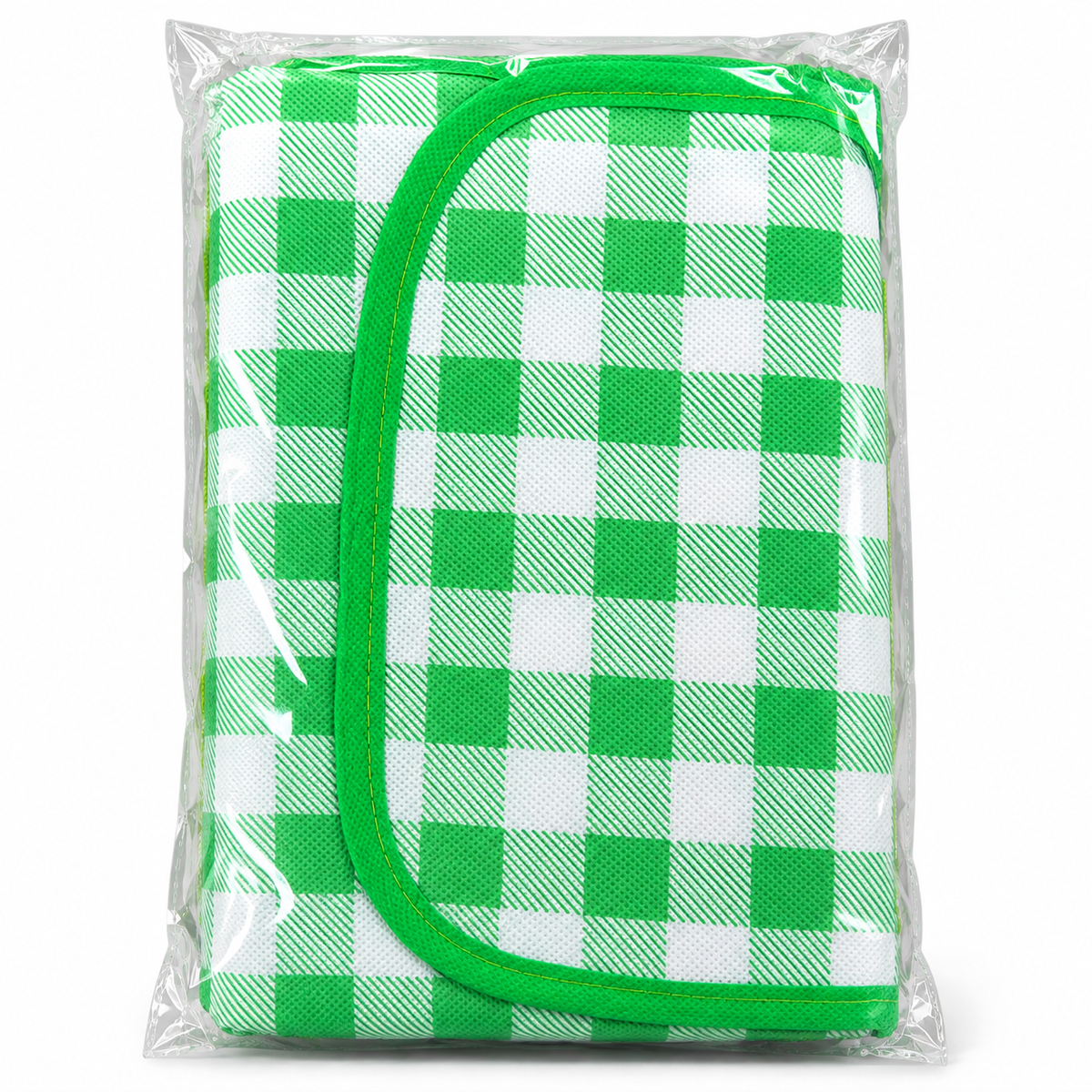 Manta Plegable para Picnic Verde a Cuadros