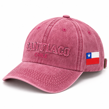 Gorro Jockey Bordado Santiago Chile Burdeo