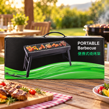 Parrilla Portátil a Carbón para Picnic y Camping