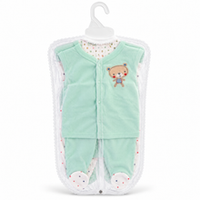 Set de Ajuar para Bebé 8 Piezas Osito Azul Talla 6–9 meses