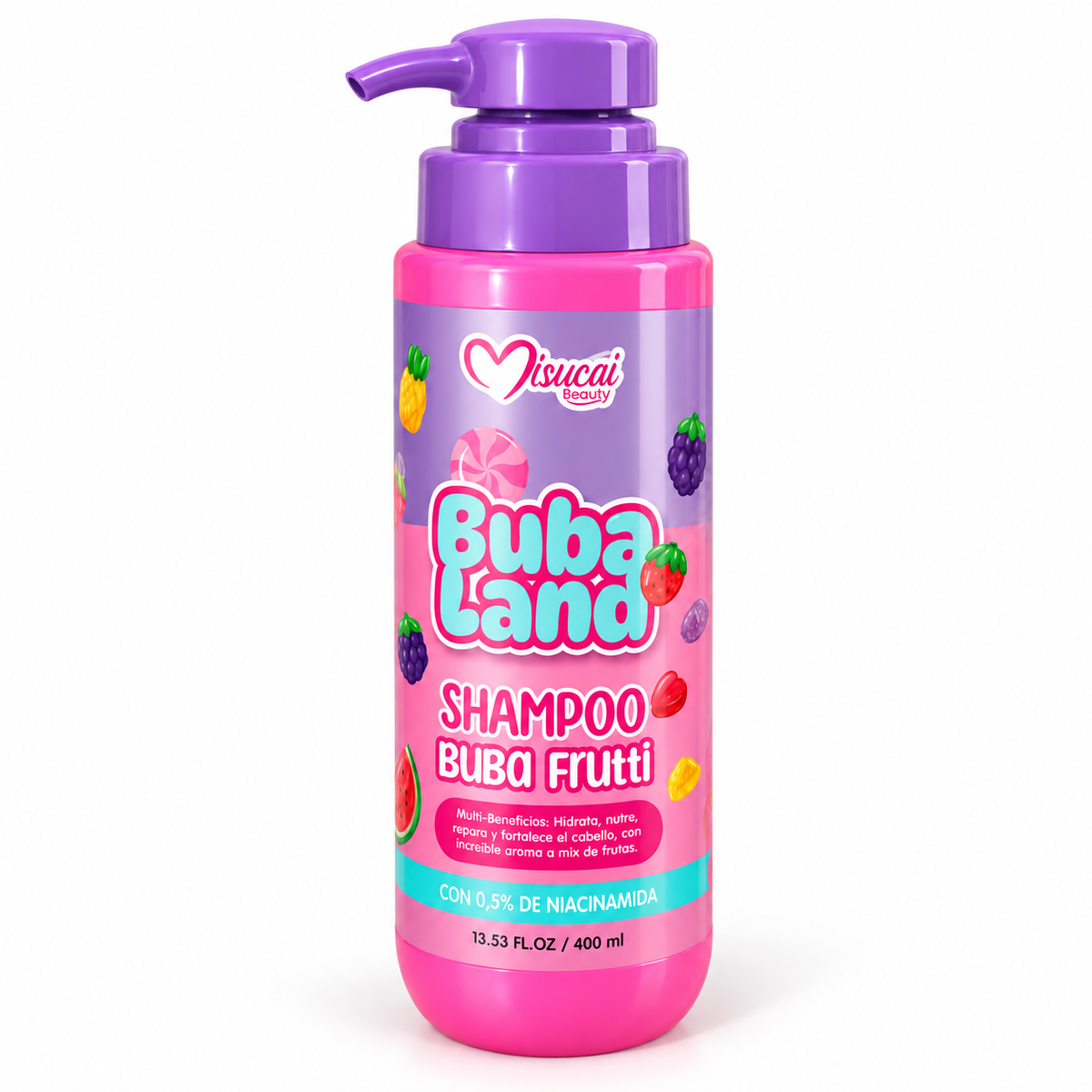 Shampoo Misucka Buba Land Buba Frutti 400 ml