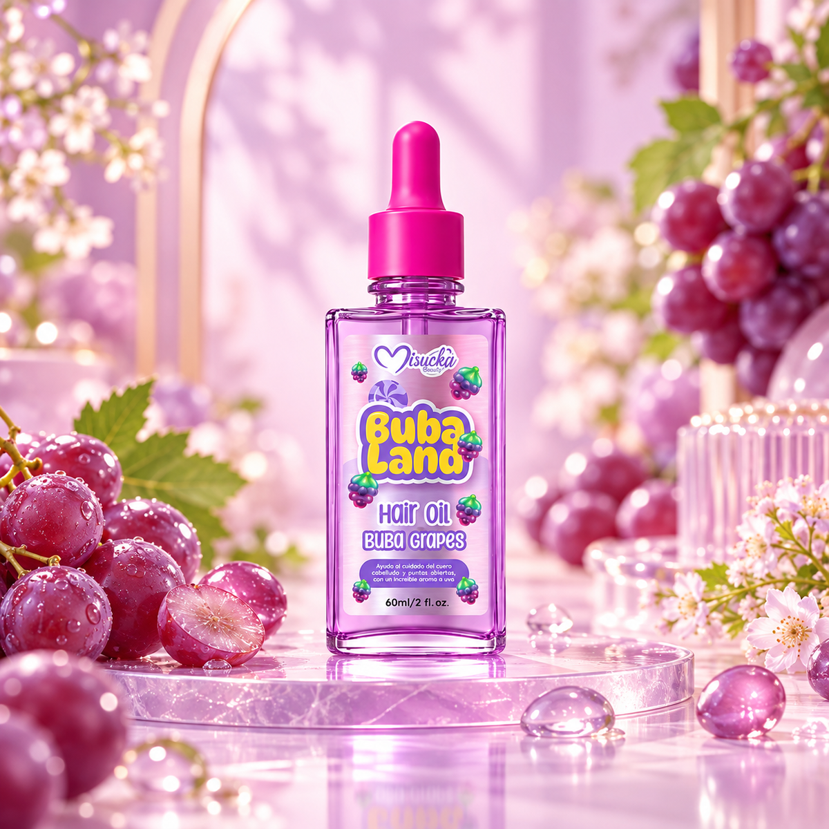 Aceite Capilar Misucka Buba Land Buba Grapes 60 ml