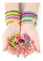 Set De Ligas Con Accesorios Para Diseñar Pulseras Para Niñas