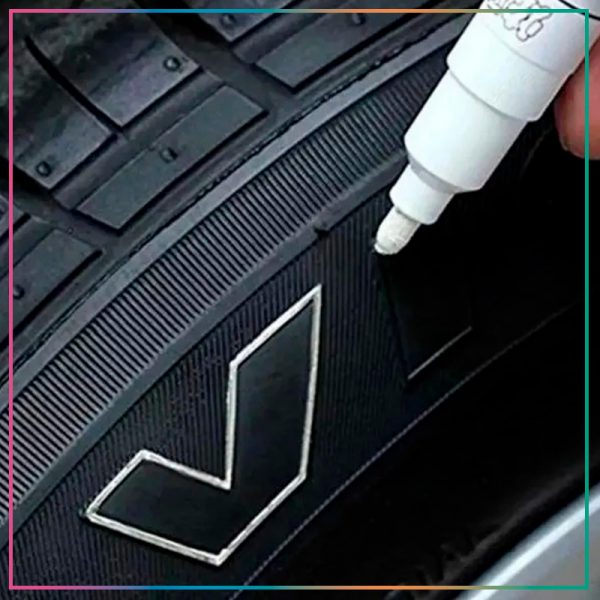 Marcador Blanco Para Llantas