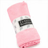 Toalla de microfibra Textile Boutique color Rosado