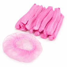 Cofia Gorro Para el Cabello Desechable Rosa 100 Unidades - detalle del producto