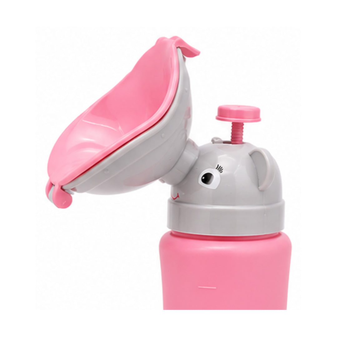 Urinario portatil para niña color rosado - vista 3 del producto