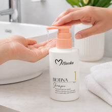 Shampoo Misucka Biotina paso 1 - detalle del producto