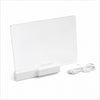Pizarra De Acrilico Tablero Graffiti Iluminador Led Diy Lamp Neon Usb + Marcadores