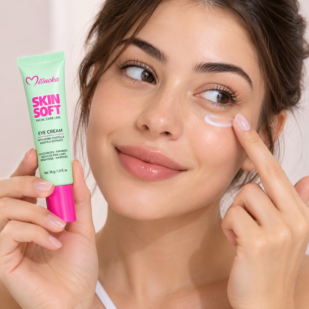 Crema de Ojos Skin Soft con Centella Asiática 30 g – Mirada Más Fresca y Suave
