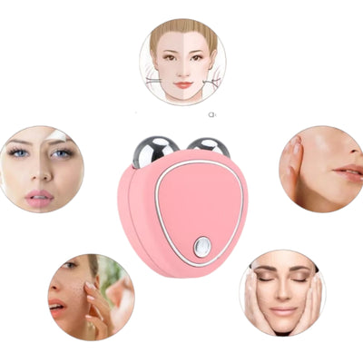 Rodillo Facial Microcorriente Rejuvenecimiento V