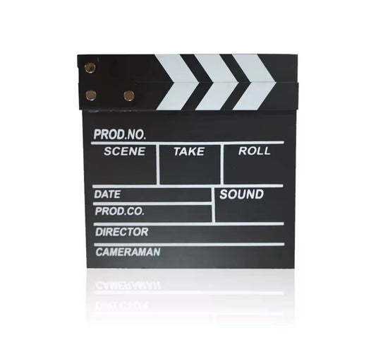 Claquetas De Cine Panel Cine Peliculas  30x26cm