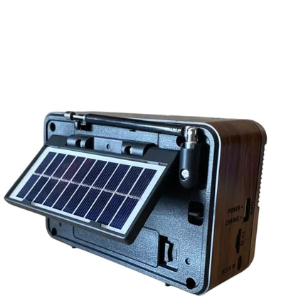 Radio Solar Con Batería Incorporada Bluetooth