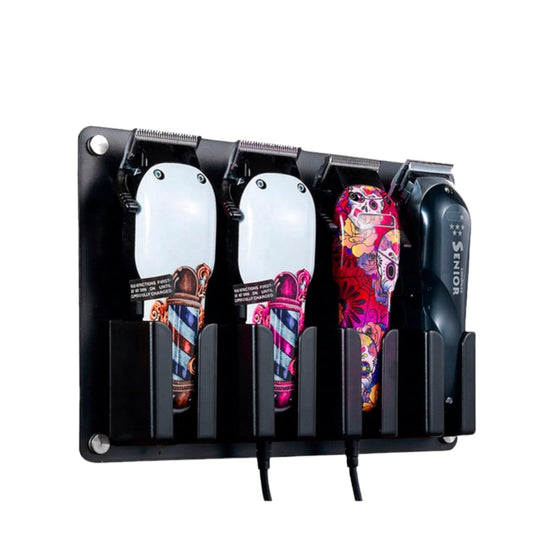 Porta Maquina Barberia Peluqueria 4 Maquinas