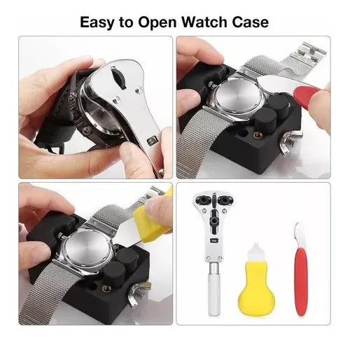 Kit Relojero de 16 Piezas Con Estuche