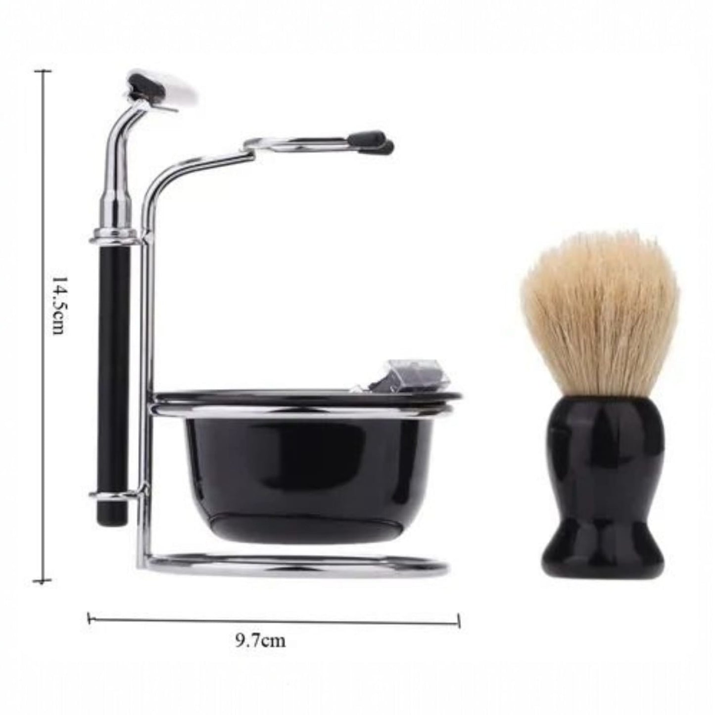 Kit Afeitado Manual Clásico Para Barbero Barberia