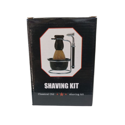 Kit Afeitado Manual Clásico Para Barbero Barberia