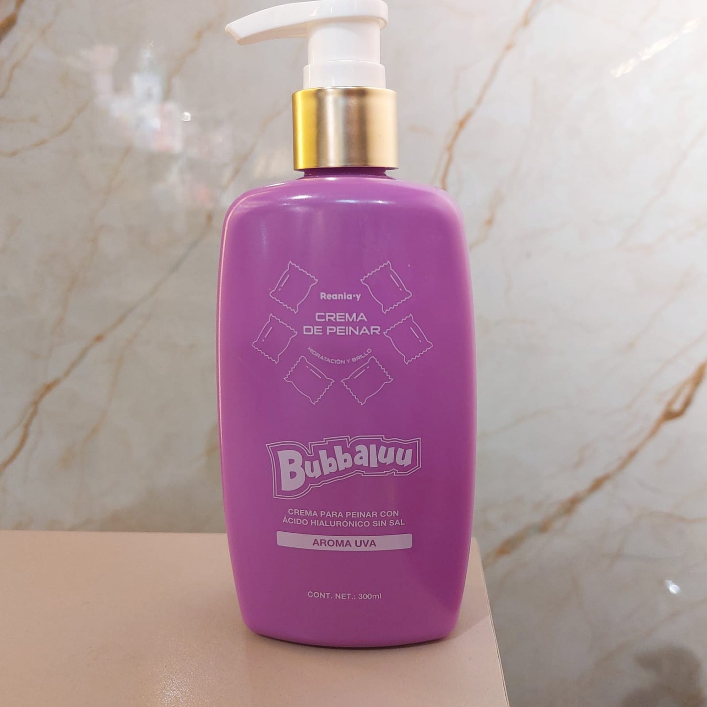 Crema de Peinar Bubbaluu Sin Sal 300ml