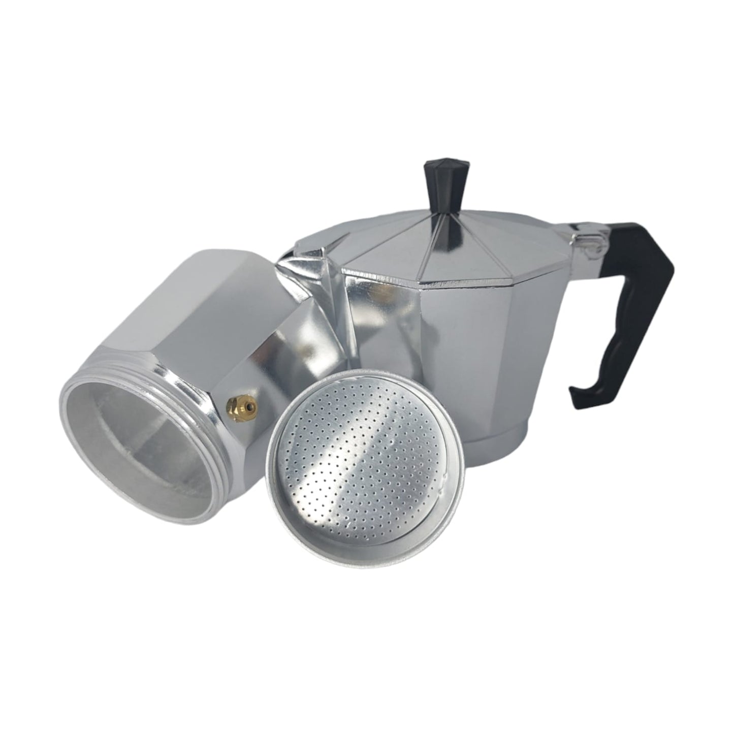 Cafetera Italiana Acero Inoxidable 6 Tazas