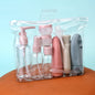 Botellas Portátil Recargable Para Viaje 11 Piezas Con Estuche