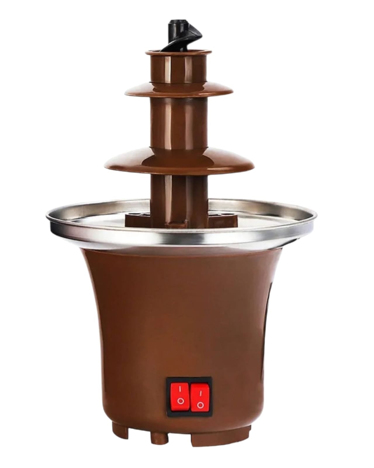 Mini Fuente Cascada De Chocolate Para Decoración De Mesa